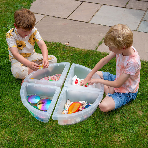 Discovery Clear Quadrant Trays