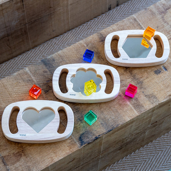 Easy Hold Shape Mirror Panels