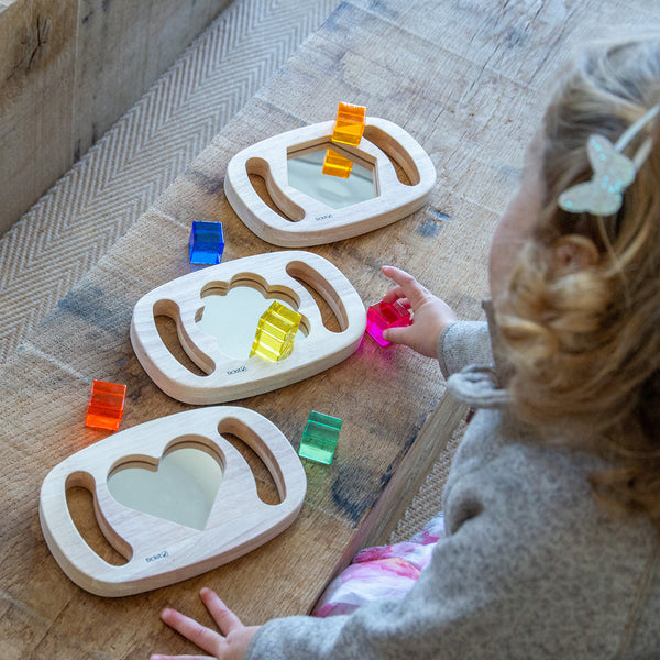 Easy Hold Shape Mirror Panels