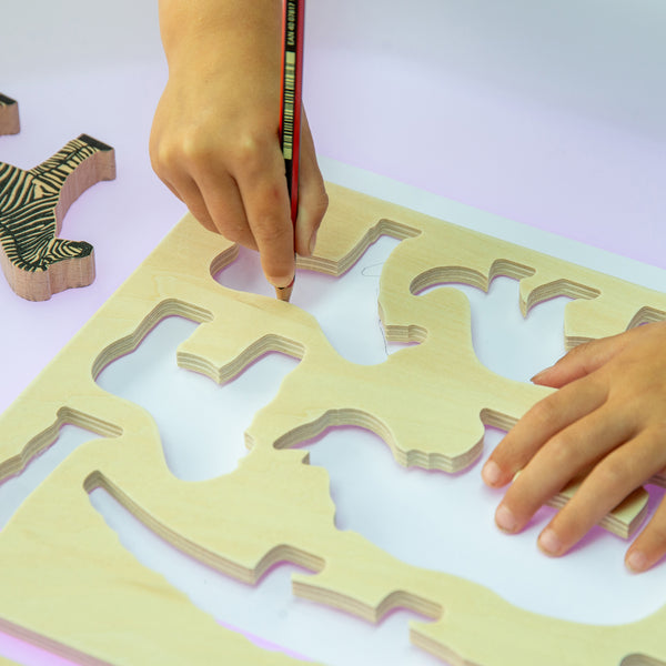 Safari Animal Layer Puzzle