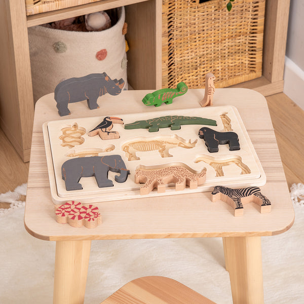 Safari Animal Layer Puzzle
