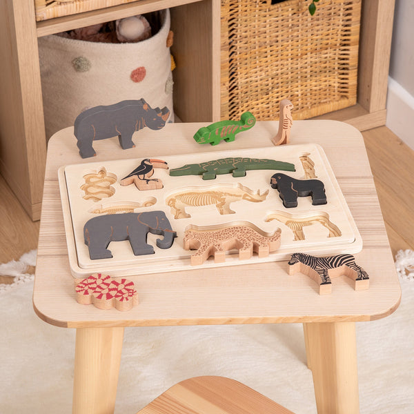 Safari Animal Layer Puzzle