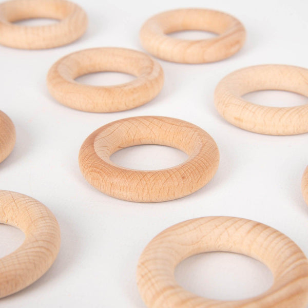 Natural Wooden Rings