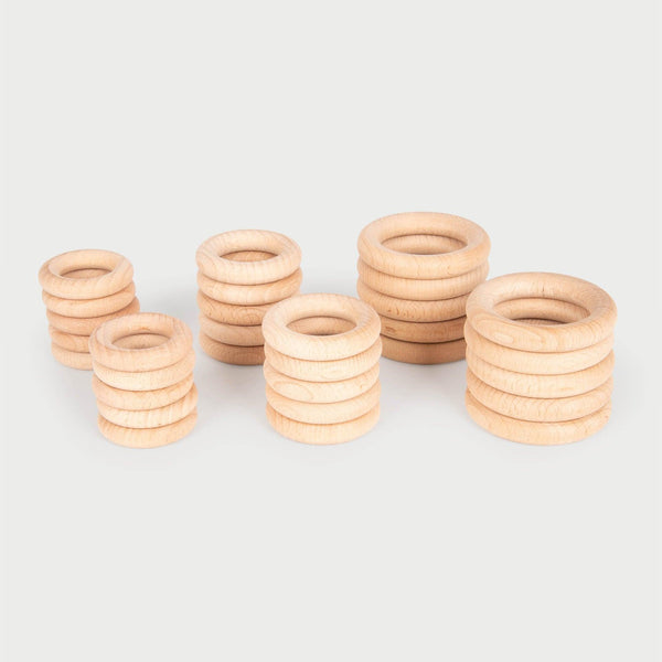 Natural Wooden Rings