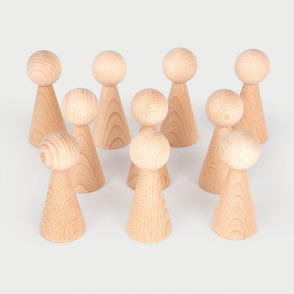 Natural Wooden Figures