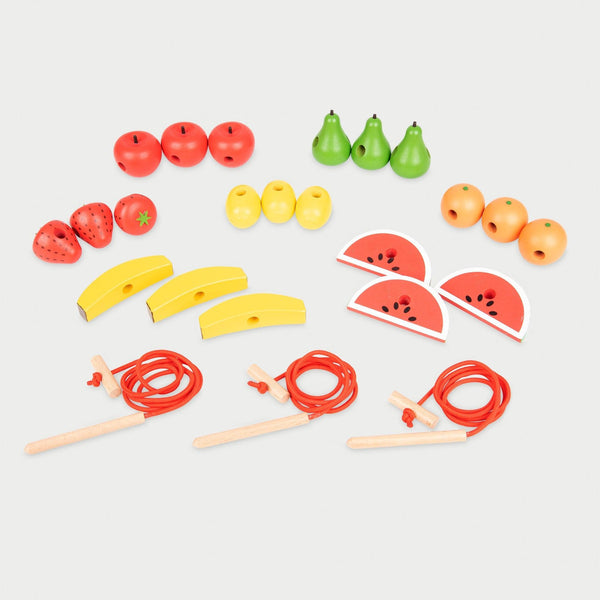 Wooden Lacing Fruits