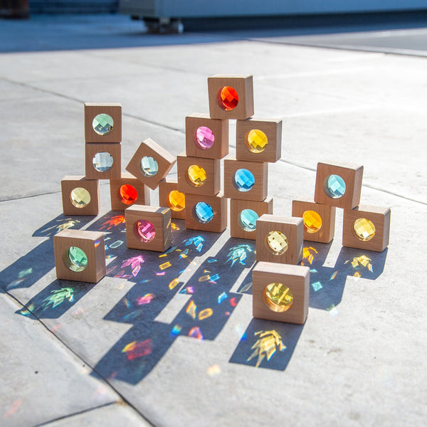 Wooden Kaleidoscope Blocks