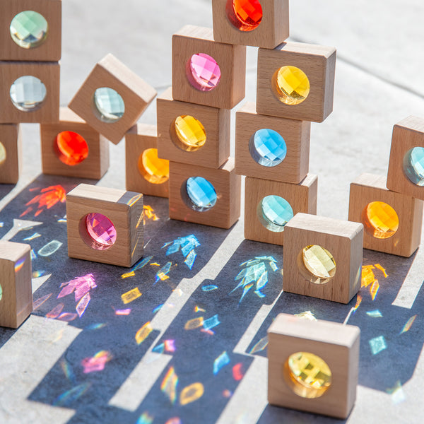 Wooden Kaleidoscope Blocks
