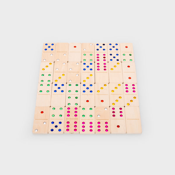 Wooden Jewel Dominoes