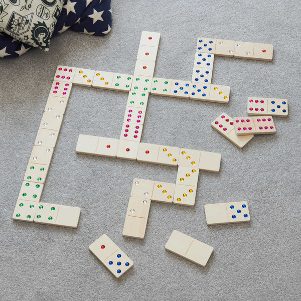 Wooden Jewel Dominoes