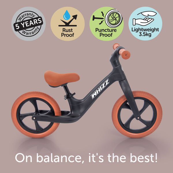 Whizz Balance Bike - Black