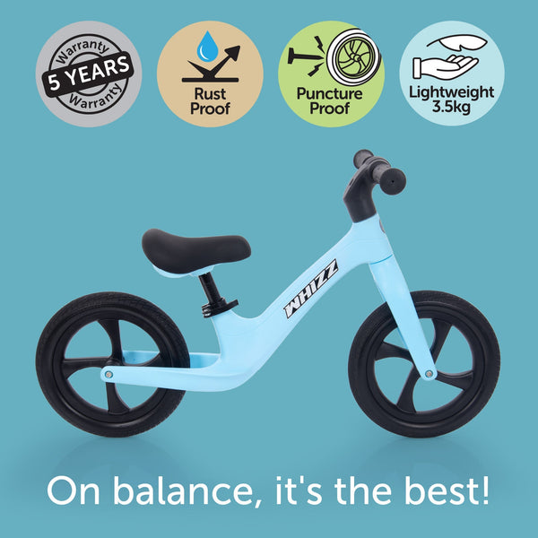 Whizz Balance Bike - Blue