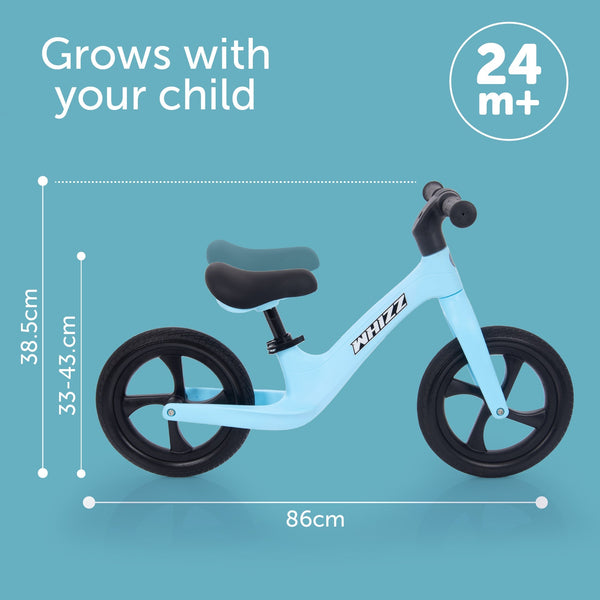 Whizz Balance Bike - Blue