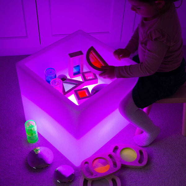 Sensory Glow Play Cube