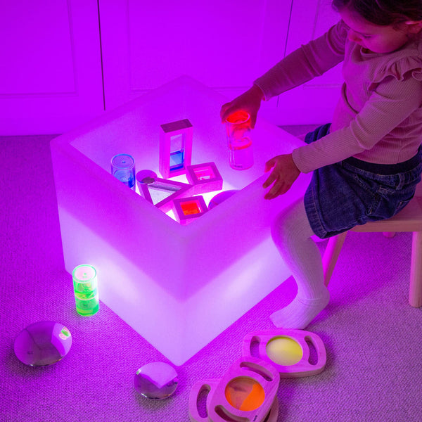 Sensory Glow Play Cube
