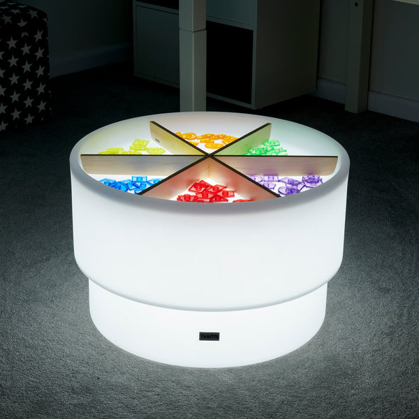 Discovery Glow Table & Wooden Divider Set