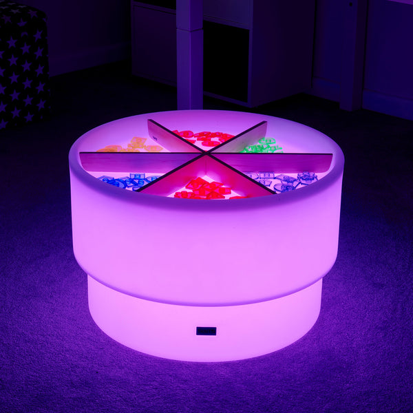 Discovery Glow Table & Wooden Divider Set