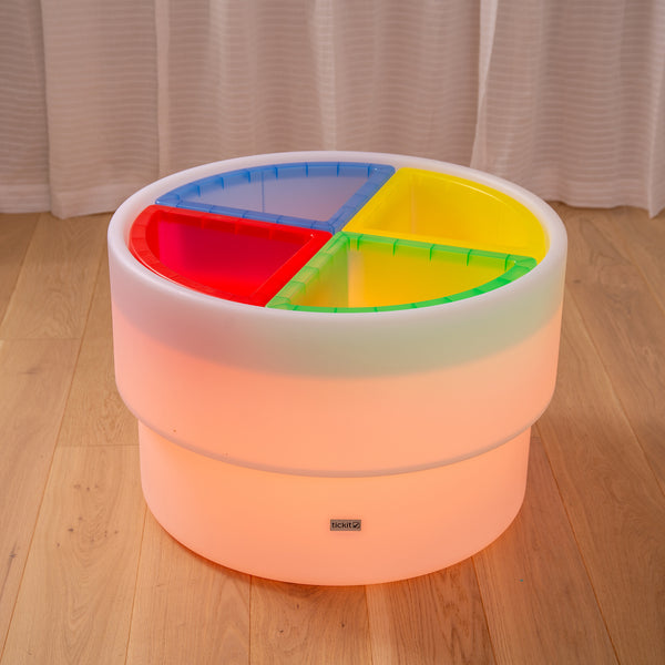 Discovery Glow Water Table & Colour Trays