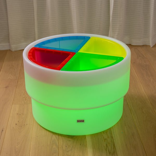 Discovery Glow Water Table & Colour Trays