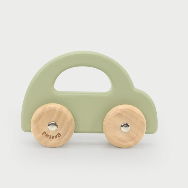 Wooden Car Green