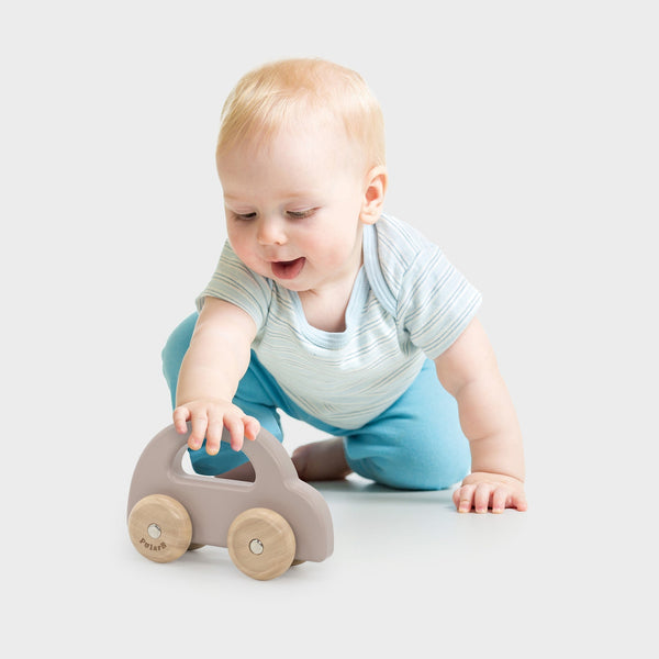 Wooden Car Light Brown