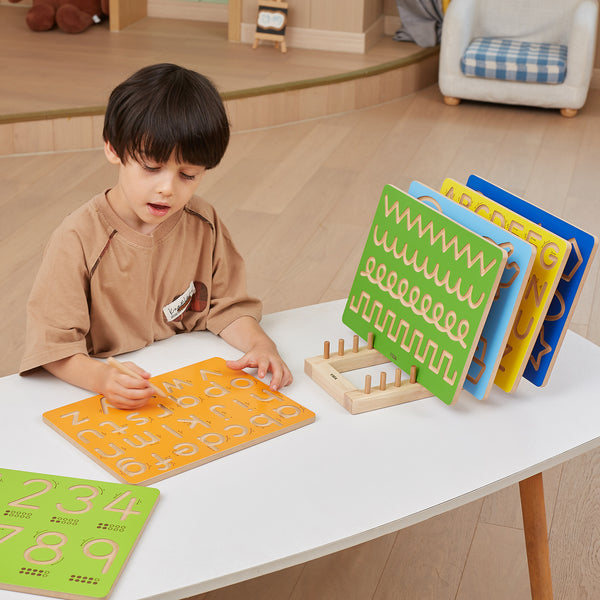 Upper Case Letters Tracing Board