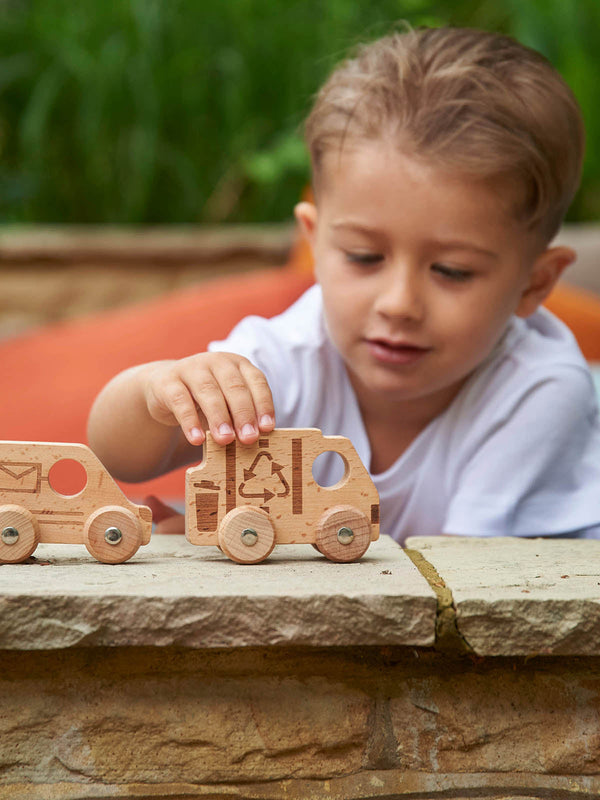 Natural Wooden Community Vehicles