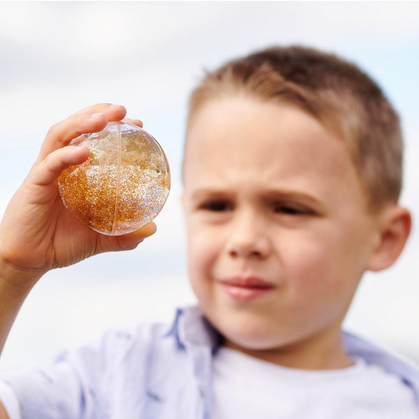 Sensory Rainbow Glitter Balls