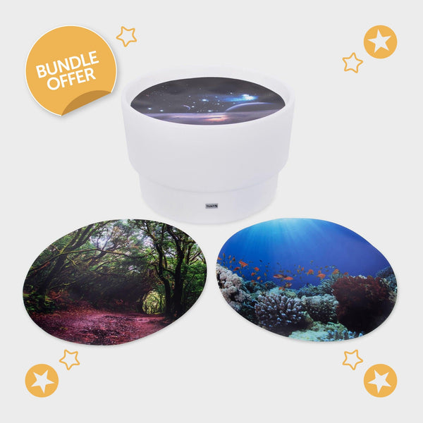 Discovery Glow Table & 3 Play Mats