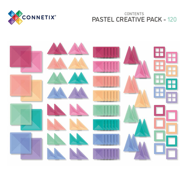 Pastel Creative pack (120 pcs)