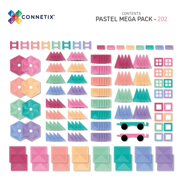 Pastel Mega Pack (202 pcs)