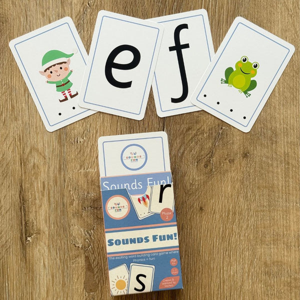 Sounds Fun! Phonics Card Game