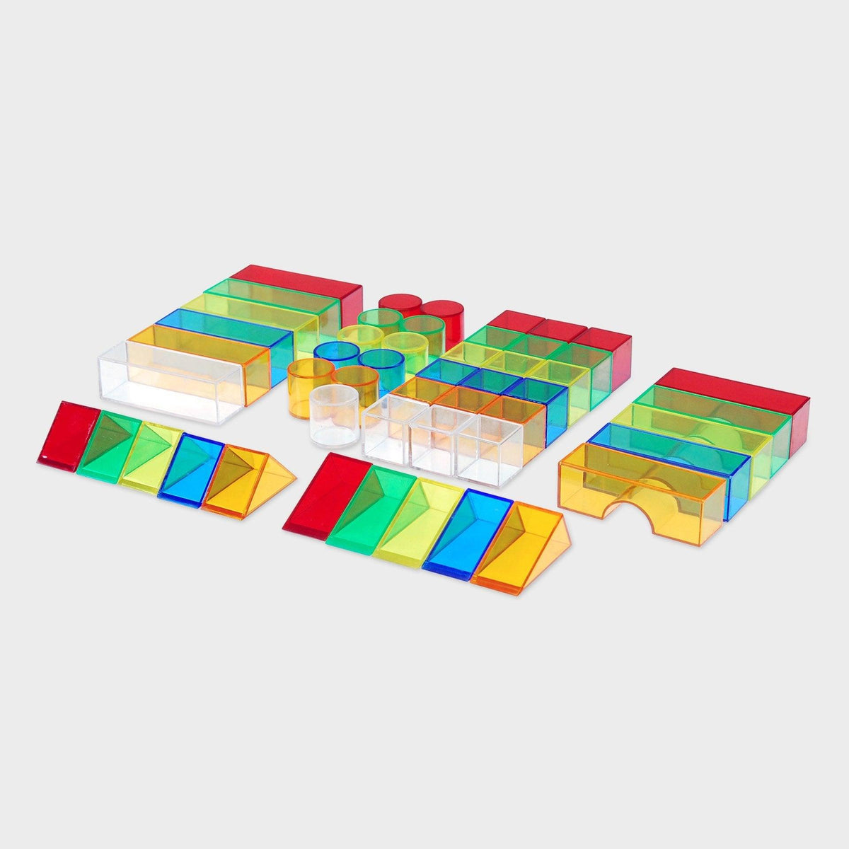 TickiT 73093 Hollow Pattern Block, Translucent (5060138827806) • Cena, Opinie • Zestawy Doświadczalne 17399122994