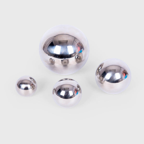 Sensory Steel Silver Balls