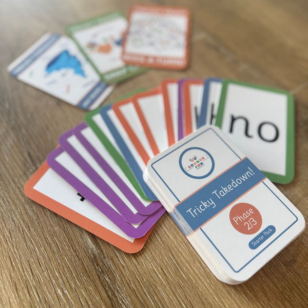 Tricky Takedown - Phonics Card Game