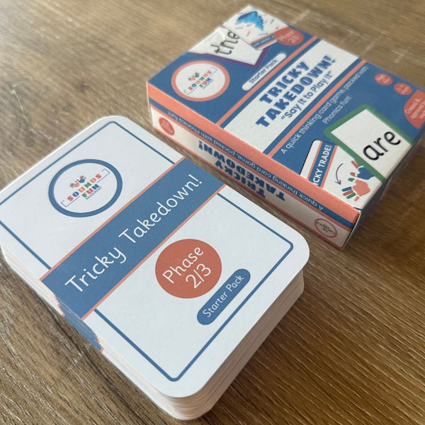 Tricky Takedown - Phonics Card Game