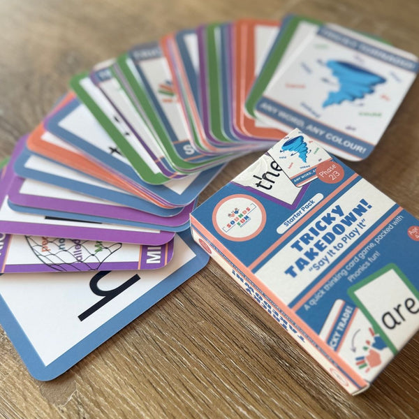 Tricky Takedown - Phonics Card Game