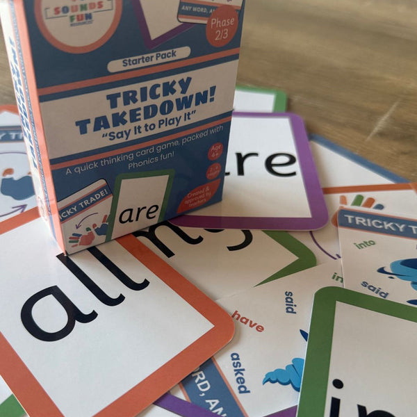 Tricky Takedown - Phonics Card Game
