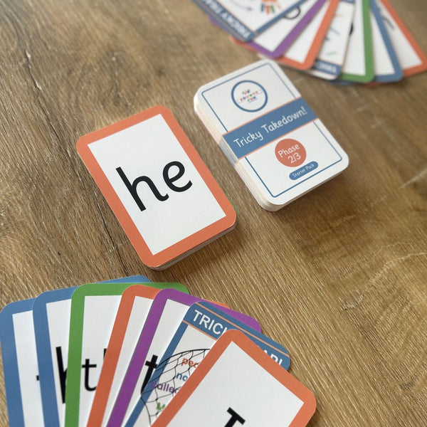 Tricky Takedown - Phonics Card Game