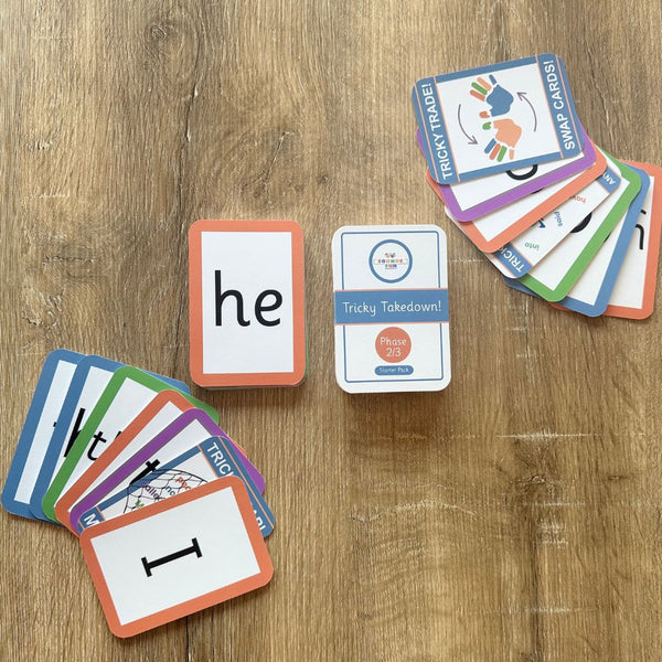 Tricky Takedown - Phonics Card Game