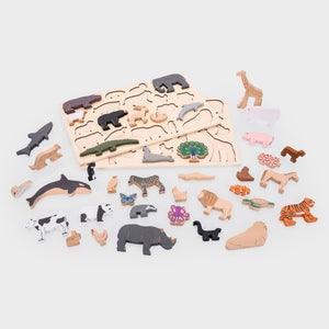 Animal Kingdom Layer Puzzle