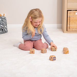 Wooden Jewel Dice