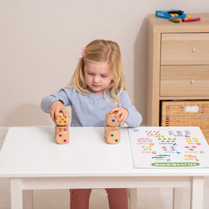 Wooden Jewel Dice