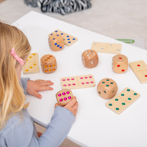 Wooden Jewel Dice