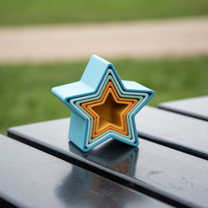 SiliSoft® Star Stacking Cups (Neutral)