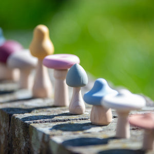 SiliSoft® Woodland Mushroom Set (Earth)