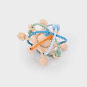 Silisoft Fidget Rattle (Neutral)