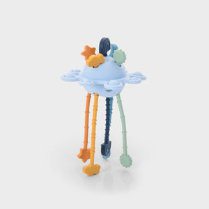 Silisoft Zip Pull Toy (Neutral)