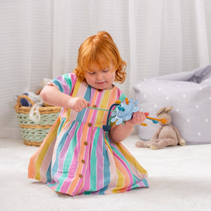 Silisoft Zip Pull Toy (Neutral)