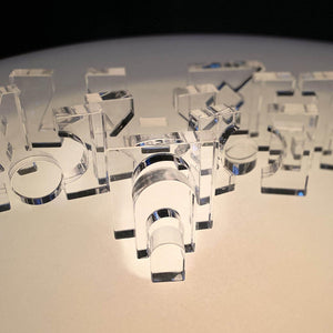 Clear Crystal Block Set